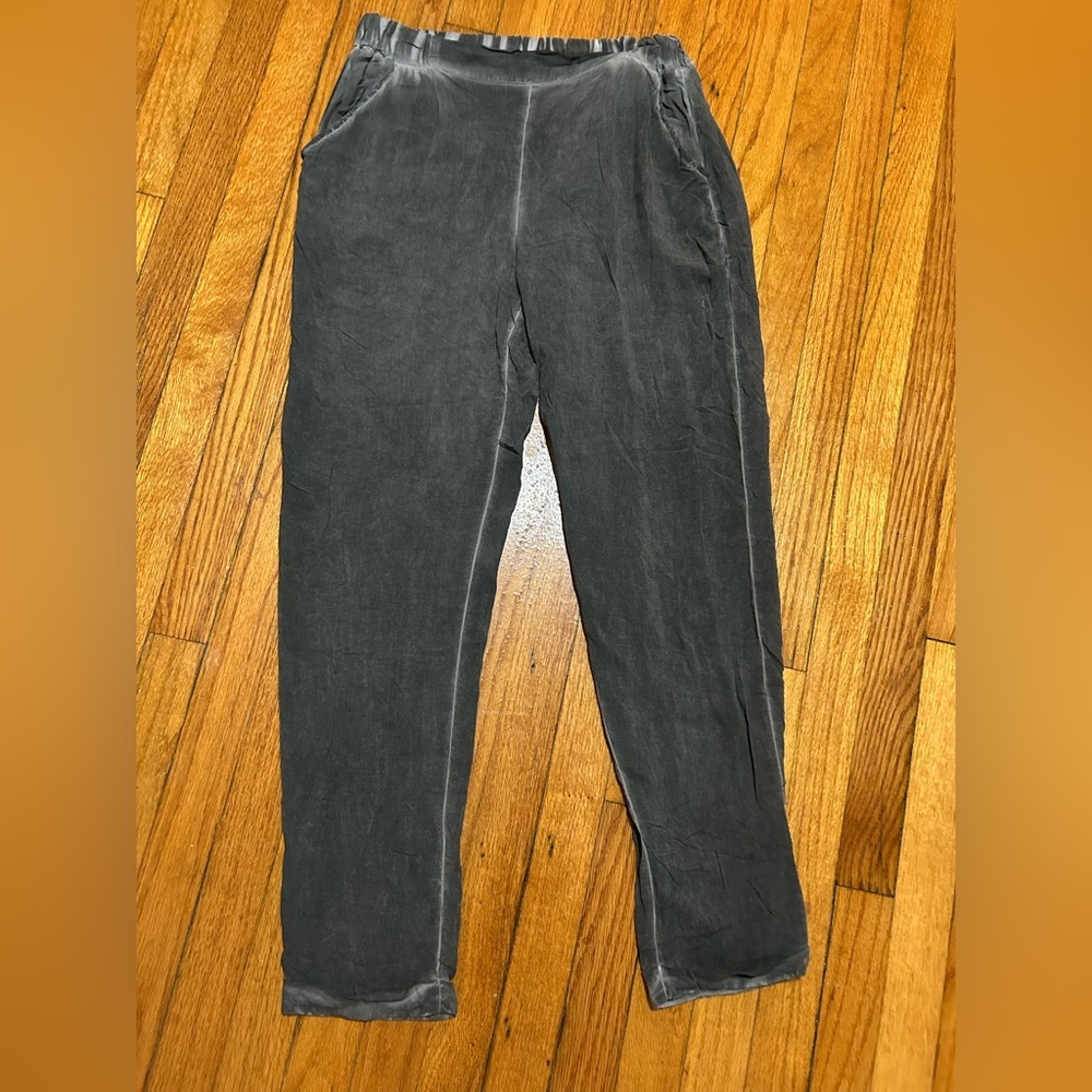ANTHROPOLOGIE TINA JO Lightweight Boho Beach Cuffed Ankle Pants Small